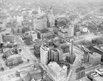An aerial view of downtown Buffalo in 1957. Buffalo News archives