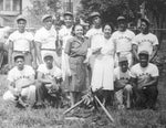 Softball team sponsored by the Blan-Mar Cocktail Lounge at 178 Chester Street in the Cold Springs area of Buffalo. Courtesy Charles H. Campbell