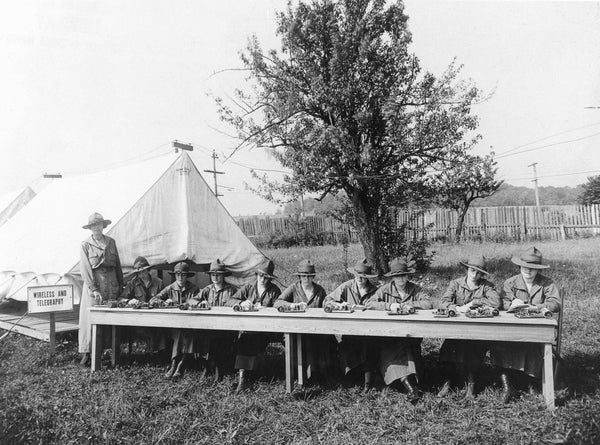 Chautauqua Institution Summer School students, 1918. Buffalo News Archives