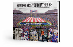 Nowhere Else You’d Rather Be: 50 years of cherished comebacks, concerts and classic moments in Orchard Park Cover