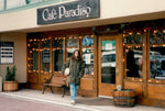 Stacey Donohue at Cafe Paradiso in 1996. Courtesy Stacey Donohue