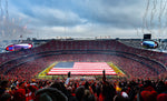 Opening ceremonies on January 12, 2020, at Arrowhead Stadium in Kansas City, Missouri before the Chiefs take on the Houston Texans in the AFC divisional championship game. Courtesy Chris Ochsner / The Kansas City Star