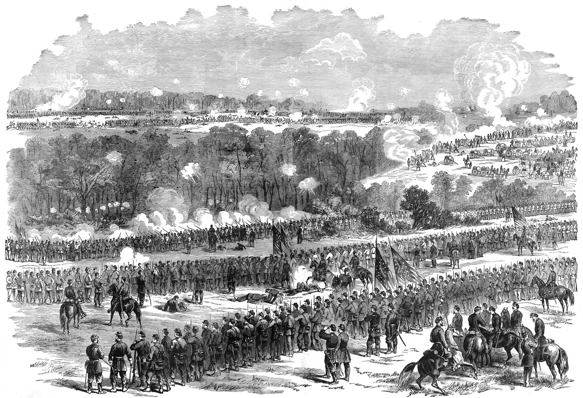 Battle of Malvern Hill, near Turkey Bend, James River, Va., fought July 1, 1862.