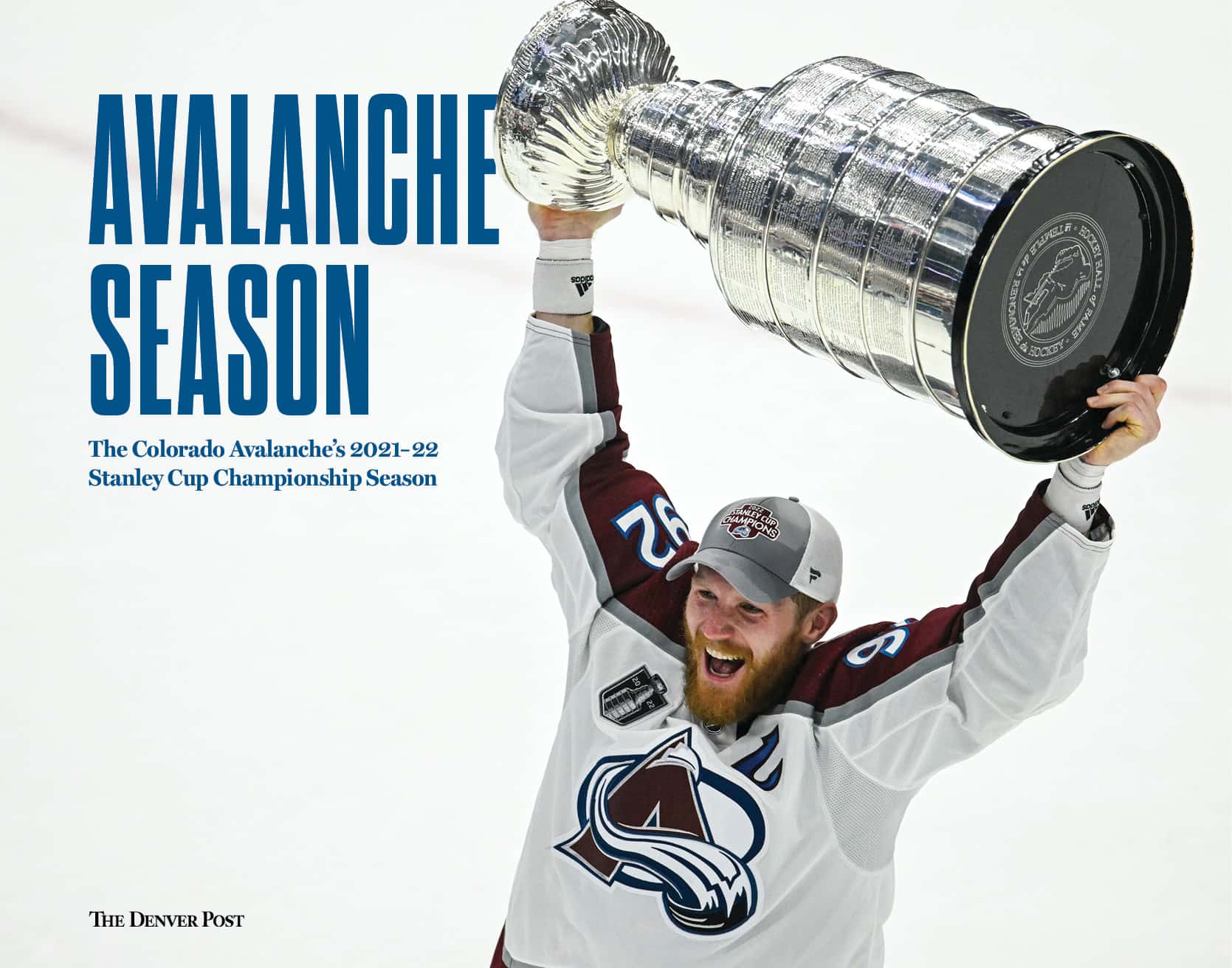 NHL Colorado Avalanche Champions 2021-22 Stanley Cup Champions Decorations  Home Decor Poster Canvas - REVER LAVIE