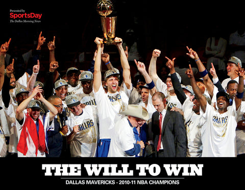 The Will to Win: Dallas Mavericks 2010-11 NBA Champions Cover