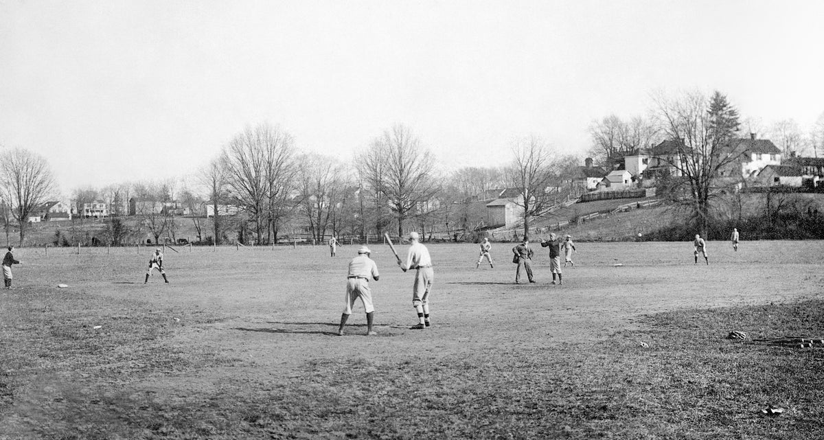 Baseball game, Culpeper, 1910. Courtesy Museum of Culpeper History