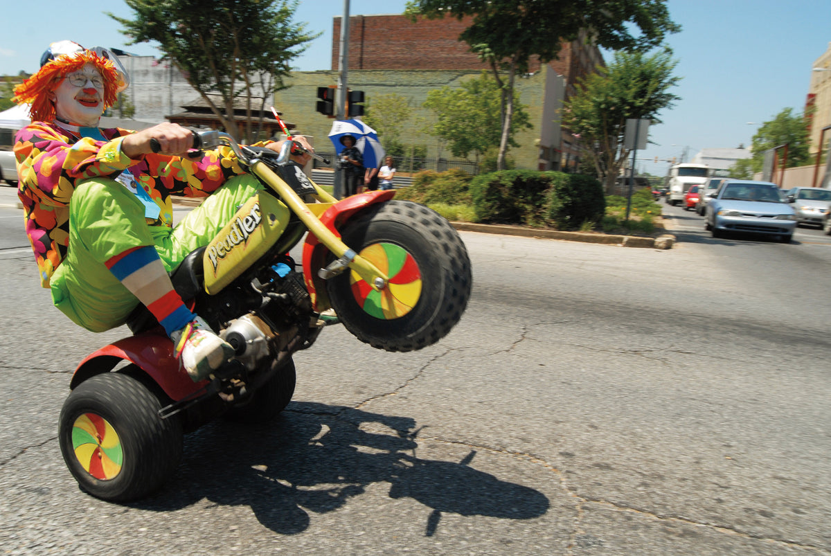 Shriner's parade, downtown Meridian, June 2006.