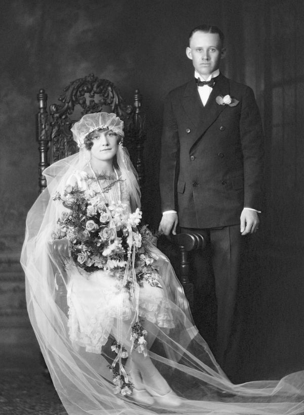 Louise W. Waidmann Esterl Nunn and Michael Esterl, May 4, 1882. Courtesy Judy E. Hatfield-Mihelic