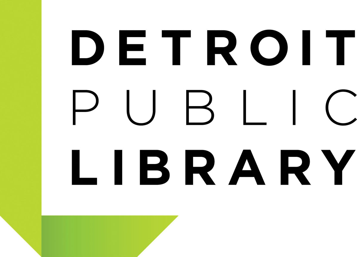 Detroit Public Library ^^ logo https://detroitpubliclibrary.org/