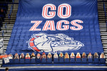 Supporters of Gonzaga University basketball purchased hundreds of Kennel cutouts of themselves, a friend or a pet for $70. They are displayed in the lower seating areas for men’s and women’s games in the McCarthey Athletic Center. Students paid $35 for their cutouts with all proceeds going to support Gonzaga athletics. Colin Mulvany / The Spokesman-Review