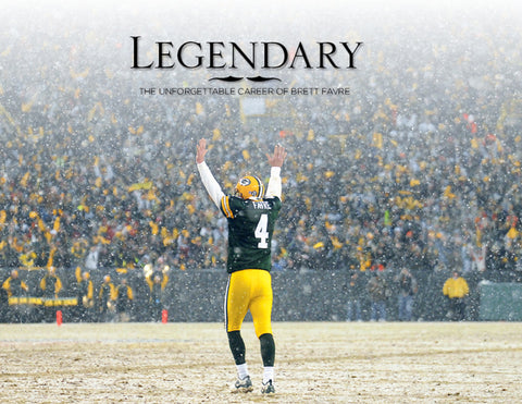 Legendary: The Unforgettable Career of Brett Favre Cover