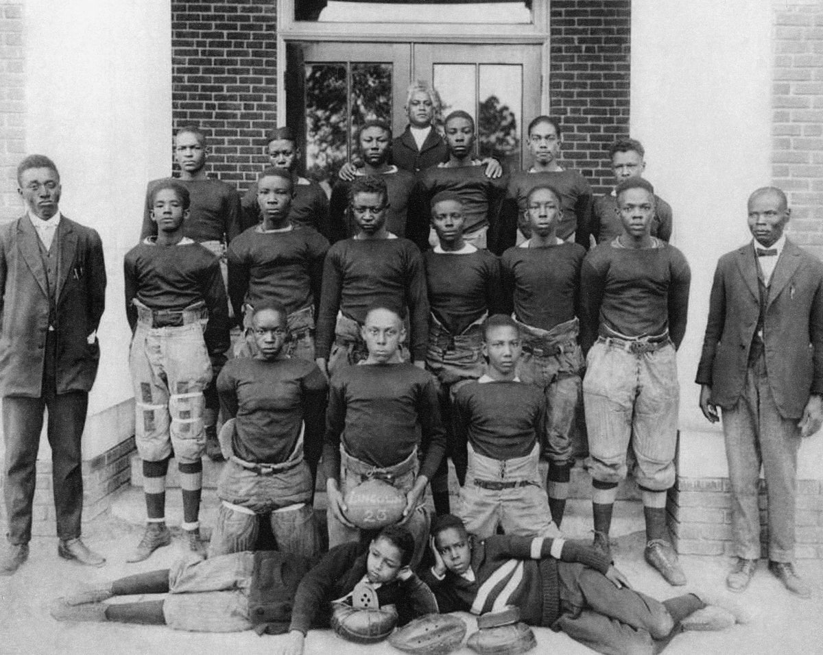 Lincoln High School football team, 1923. Courtesy Matheson History Museum