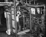 The News & Observer’s new press, September 1938. Courtesy State Archives of North Carolina / #NO.38.9.109