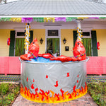 In Covington, a New Orleans suburb, the crawfish were sharing a hot tub as they waited out the pandemic. Chris Granger / The Times-Picayune | The Advocate