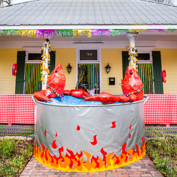 In Covington, a New Orleans suburb, the crawfish were sharing a hot tub as they waited out the pandemic. Chris Granger / The Times-Picayune | The Advocate