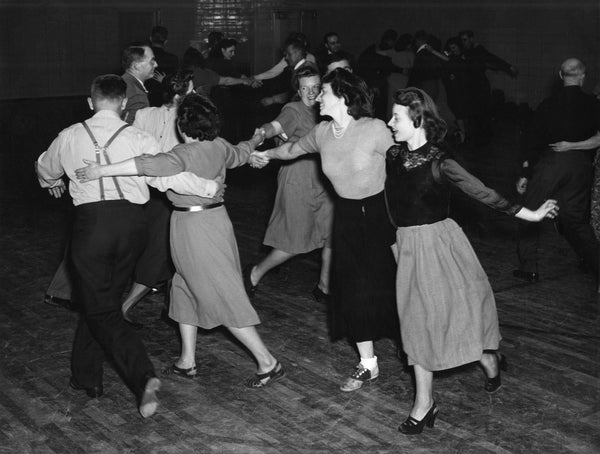 Square dance at Creston School, August 1952. Courtesy City of Portland Archives, A2001-045.630