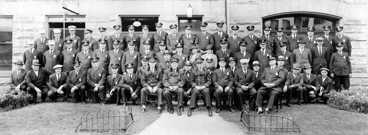 Davenport Police Department, 1934. Courtesy The Richardson-Sloane Special Collections Center, Davenport Public Library