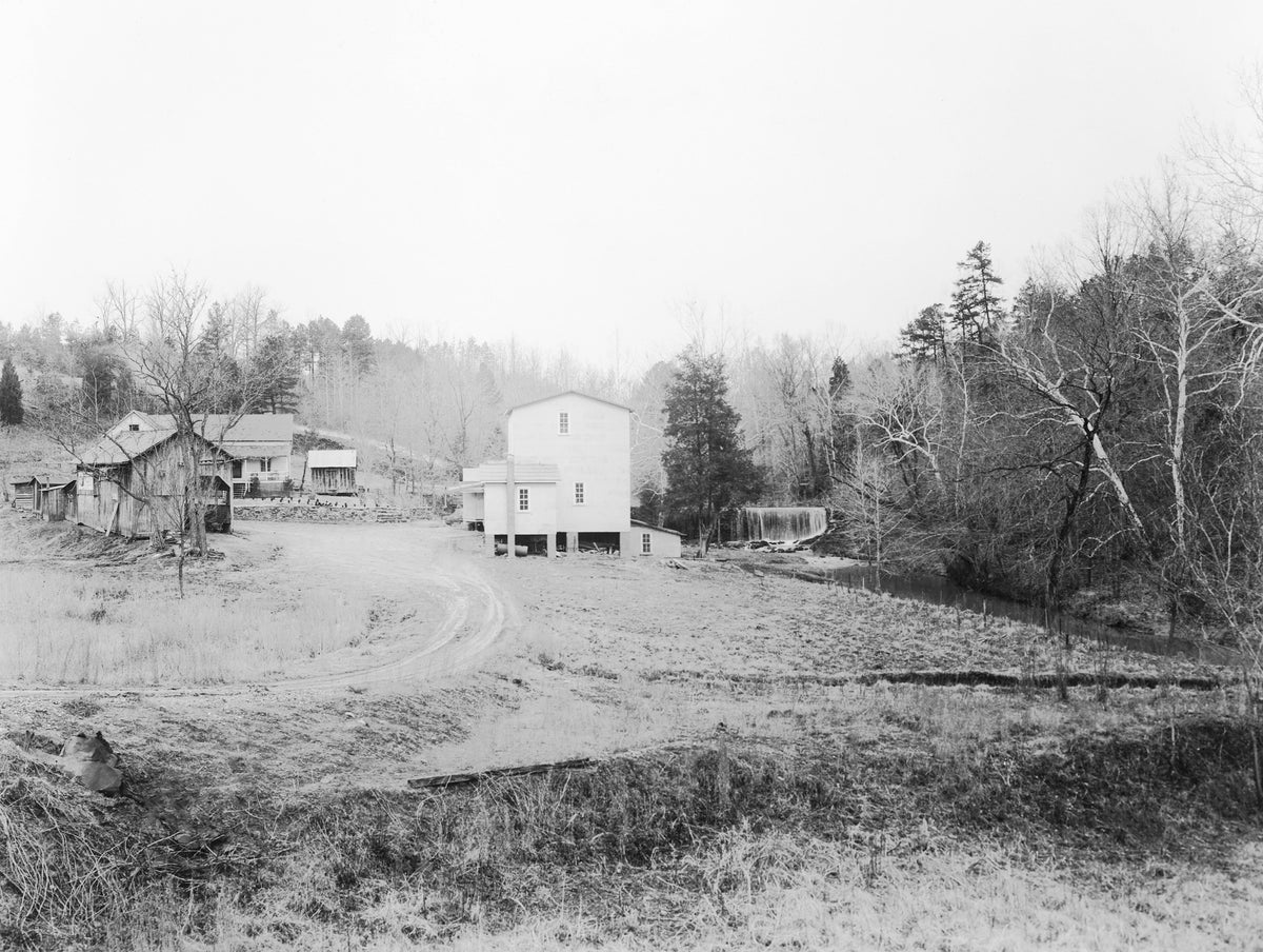 Clinard Milling Company in Back Creek, late 1920s. Courtesy Randolph County Public Library