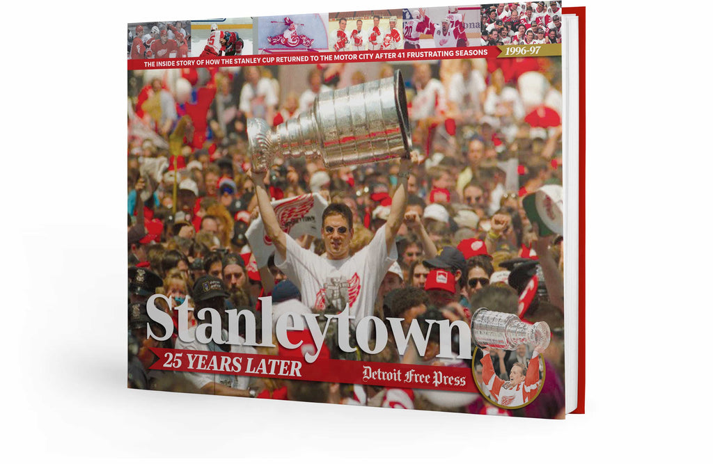25th Anniversary of the Detroit Red Wings' Stanley Cup Hardcover Book –  Pediment Publishing