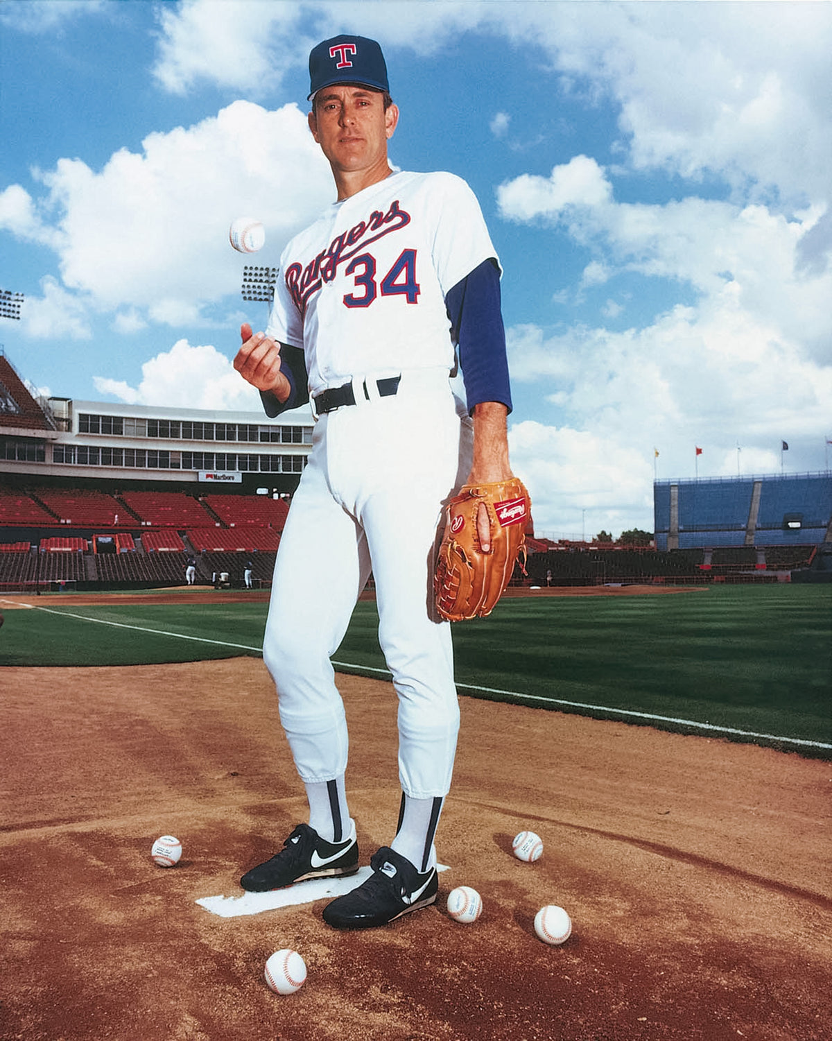 Photograph of Nolan Ryan.