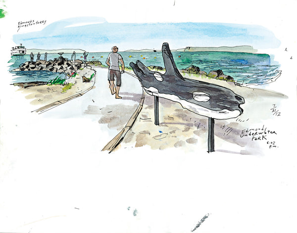 Seattle Sketcher: An Illustrated Journal by Seattle Times Artist Gabriel Campanario