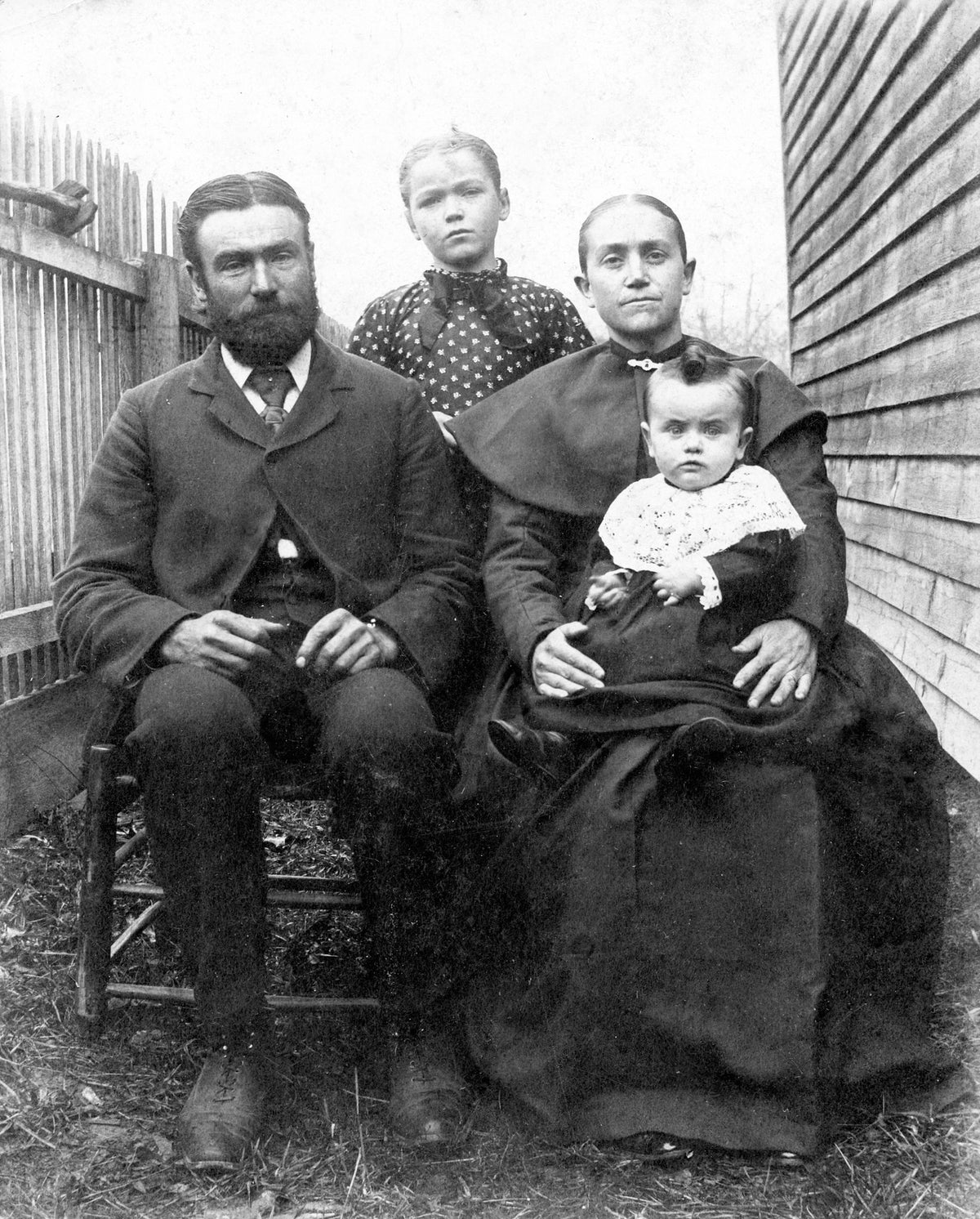 Mr. Lambert and family, Augusta County, 1899. Courtesy Augusta County Historical Society