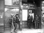 Anton Faginelli’s Viaduct Saloon between J and K Streets in Rock Springs, circa early 1900s. Sweetwater County Museum Collection