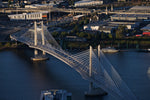 Tilikum Crossing is the first multi-modal bridge in the U.S. to carry light rail and streetcar trains, buses, bikes and pedestrians but no private cars. Bruce Ely/The Oregonian/OregonLive