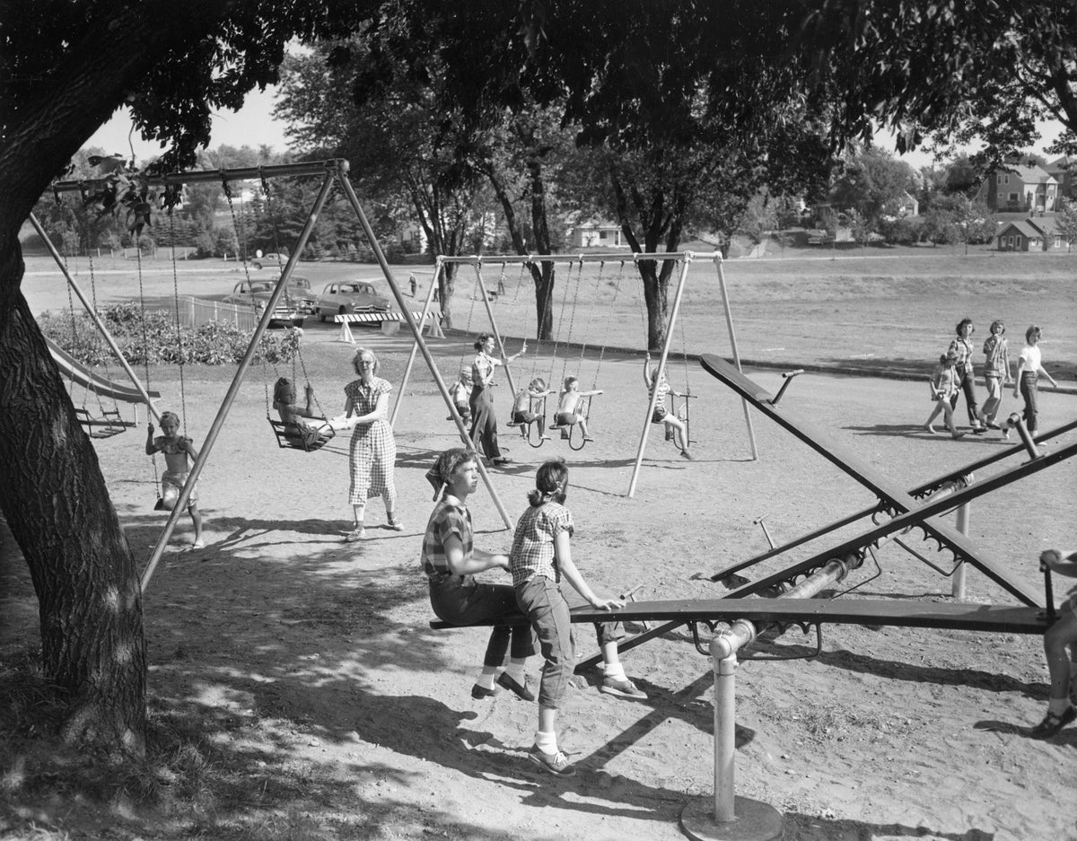 Pinehurst Park, Cloquet, 1953. Courtesy Carlton County Historical Society