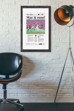 Mac & Ease: 2022 Michigan vs Ohio State Front Page Poster