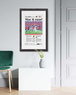 Mac & Ease: 2022 Michigan vs Ohio State Front Page Poster