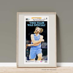 UNC This Team Was Special Front Page Poster Cover
