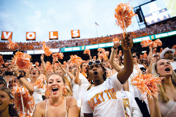 Fans cheer during Tennessee's football game against Florida in Neyland Stadium in Knoxville, Tenn., on Sept. 24, 2022. (Brianna Paciorka/News Sentinel)