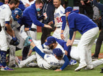 There likely is no better dogpile to be in than the one after winning the World Series. Watching grown men in blue roll around like boys is something that makes Dodger fans very happy. Robert Gauthier / Los Angeles Times