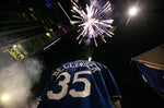 The fireworks seem to capture the mood of Dodgers fans everywhere. It’s been a 32-year wait, but none of that meant anything the night the Dodgers won the World Series. Jason Armond / Los Angeles Times