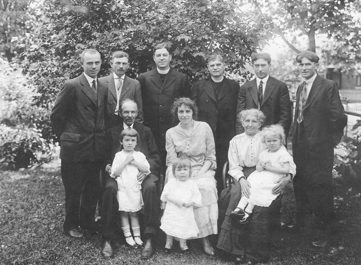 The Cieminski family, circa 1917. Courtesy Polish Cultural Institute and Museum