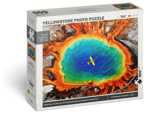 Puzzle „Nature‘s Prism“ – 500 Teile, Kunterbunt, Mit Canyon-Landschaft & Prismen-Effekt