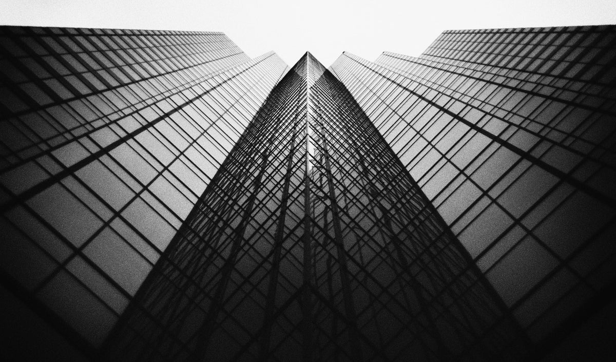 Holga shot of the 200 West Madison Building in the Loop. Tim Arroyo