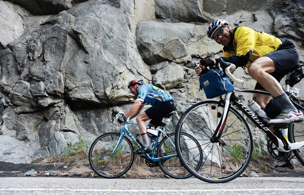 Today, lightweight carbon bikes dominate. Clipless pedals transfer power better, shifters are located by riders’ hands on the brake levers instead of on the down tube, and gearing is more forgiving. These cyclists were making their way through the Narrows, the steepest climb up Boulder Canyon on June 8, 2014.  Helen H. Richardson, The Denver Post