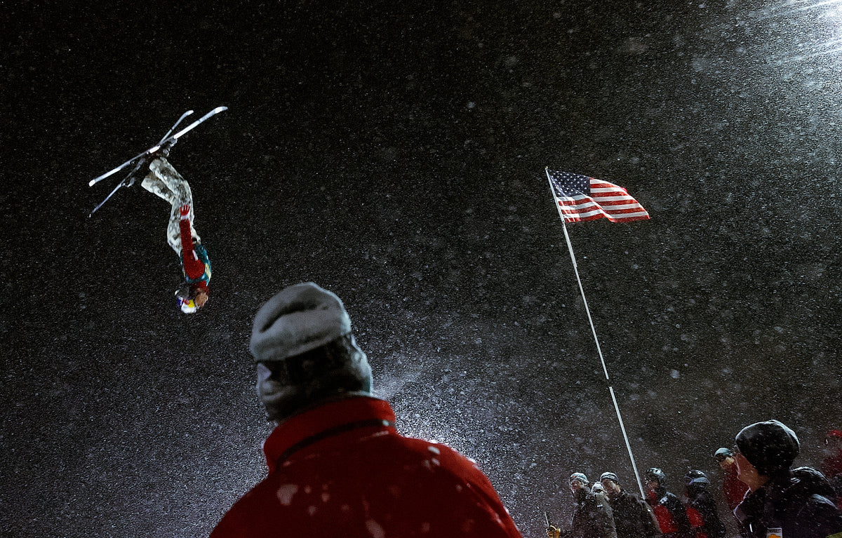 Evelyne Leu competes in a women’s freestyle World Cup competition held at Deer Valley Resort in 2007. Chris Detrick / The Salt Lake Tribune
