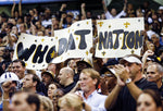 Members of the Who Dat Nation fill the stands during the 2007 Saints home opener against the Tennessee Titans. Scott Threlkeld / The Times-Picayune | The Advocate