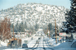 A winter snowstorm in January 1993 on Greenwood Avenue in Bend, Oregon. Courtesy Bend Bulletin