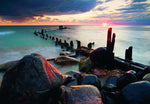 One of my favorite local places to sit down and watch a sunrise over Lake Michigan is Lighthouse Beach. The combination of the rocks, the remnants of the old pier and the sound of the waves as they hit. These elements never cease to inspire me. PHOTO: MANUEL DIAZ