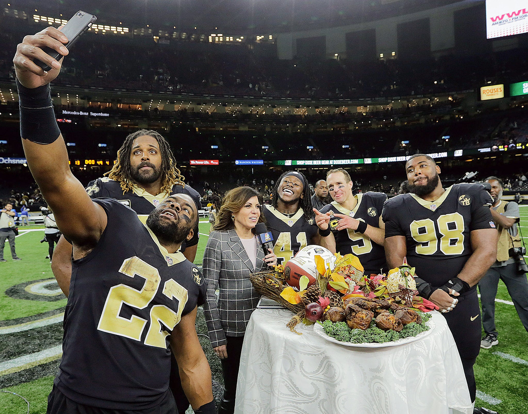 new orleans saints thanksgiving game