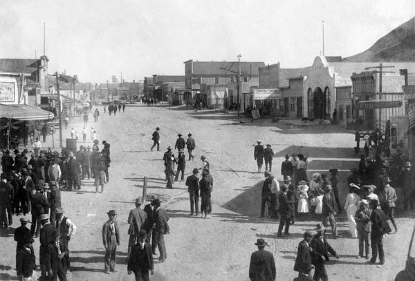 Main Street, Tonopah, circa 1905. Courtesy Tonopah Goldfield Album, UNLV University Libraries Special Collections & Archives