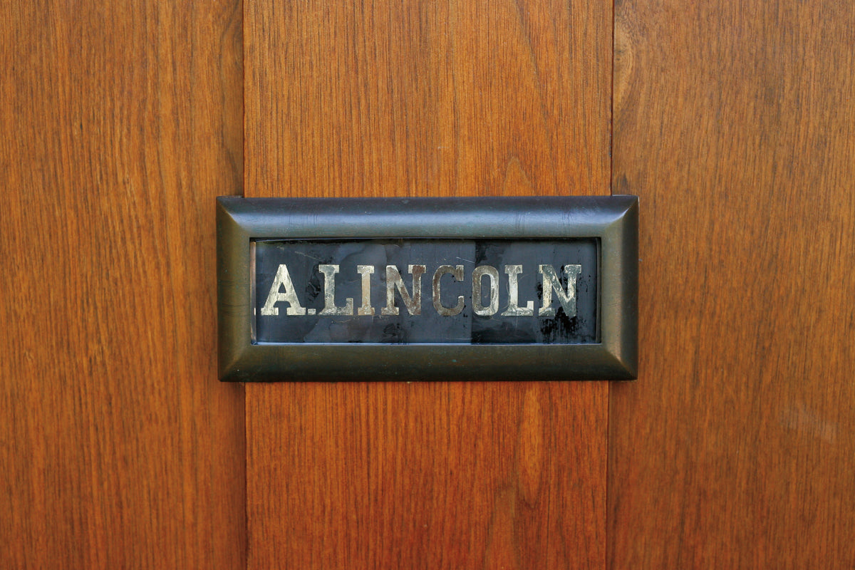 A. Lincoln: His Illinois