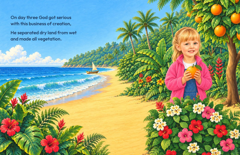 A spread from Julia's book