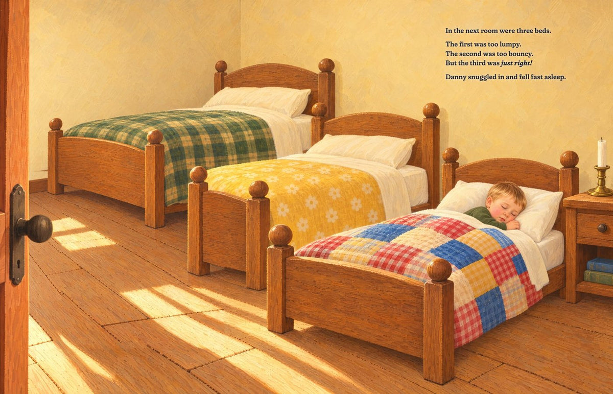 Three beds, Pages 20–21