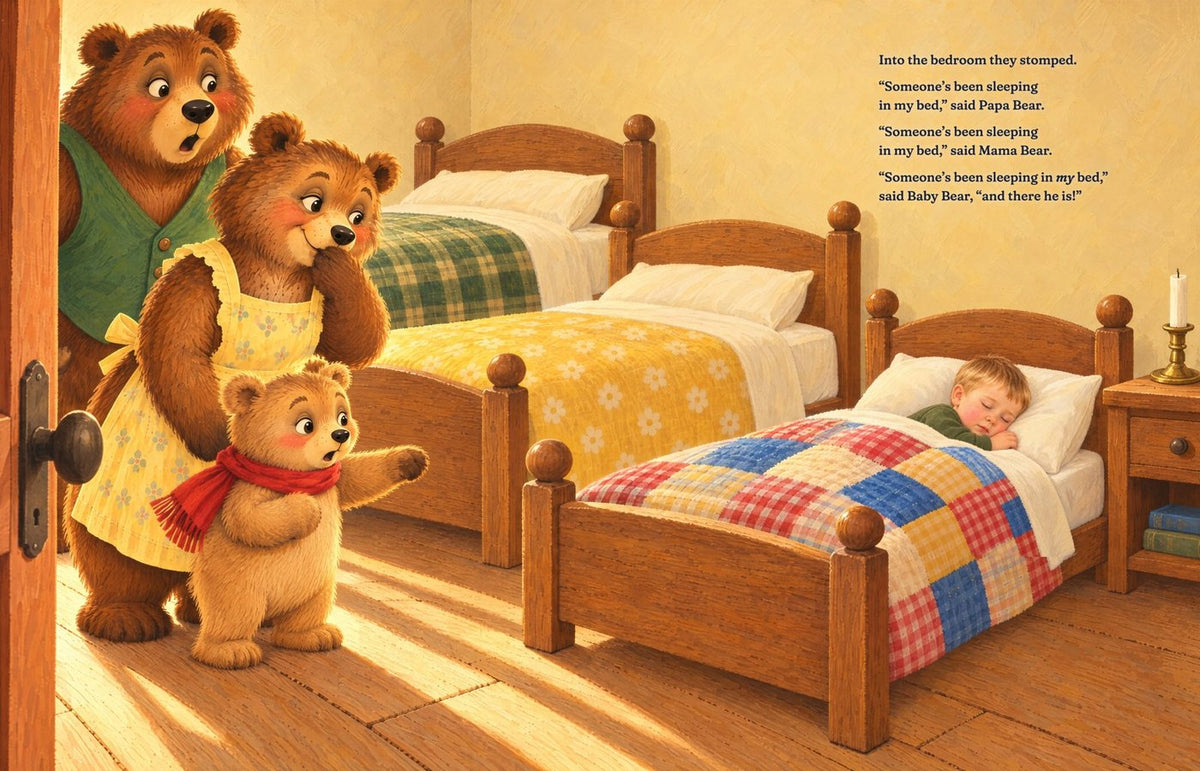 Someone’s been sleeping, Pages 26–27